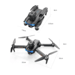 Dronă FPV 1080P cu cameră wide-angle, motor fără perii și control prin aplicație - imagine 4
