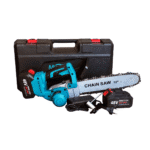 Drujbă cu acumulatori Mustang, 48V, 2 Ah, lamă 34 cm, sistem ungere automată, 2 baterii incluse