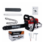 Drujbă pe benzină Husky 0052, 52cc, 4 CP, lamă 40 cm, set complet de accesorii