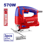 Fierăstrău Electric Pendular 570 W, 4 Trepte, 3 Lame Fierăstrău – EJSW5701, EMTOP