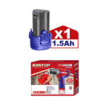 Mașină de Găurit și Înșurubat cu Impact, 12V, 1 Baterie 1.5Ah, Încărcare USB-C, 20Nm – ECDL12510, EMTOP - imagine 6