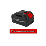 Mașină de tuns oi pe acumulator DDT-CRISTAL, 21V, 2000mAh, 2 acumulatori, cu accesorii și cutie de transport - imagine 2