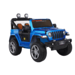 Mașinuță electrică pentru copii SPEED 2.0 – 4x4, albastră, 180W, roți EVA, scaun din piele ECO, LED, telecomandă 2,4 GHz, 12V 7Ah - imagine 6