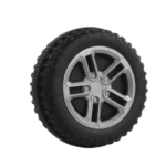 Mașinuță electrică pentru copii SPEED 2.0 – 4x4, albastră, 180W, roți EVA, scaun din piele ECO, LED, telecomandă 2,4 GHz, 12V 7Ah - imagine 2
