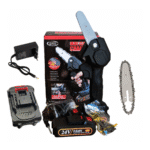Mini fierăstrău de mână cu acumulator, 24V, lamă 10 cm, 2 baterii 5Ah, compact și puternic - imagine 5