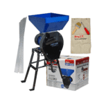 Moară Electrică cu Suport Metalic DDT-TOP, 4200 W, Cuva Mare, 320 kg/h, 20 Ciocănele, 4 Site, Accesorii Bonus, Buton ON/OFF
