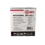Motopompă pe benzină DDT, 2 timpi, 1", 1.5 kW, 2 CP, 8 m³/h, 35 m refulare, aspirare 7 m - imagine 8