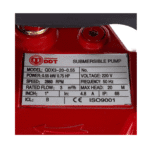 Pompa Submersibilă DDT QDX20, 550 W, cu Plutitor, 3 m³/h, Adâncime 20 m, Cablu 8 m - imagine 2