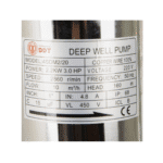Pompa Submersibilă Mare Adâncime DDT 4SDM2-20, 2200 W, 20 Turbine, 160 m, 10 m³/h, Inox, 1.5” - imagine 4