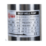Pompa Submersibilă Profesională DDT 3SDM3/20, 1500 W, Inox, 6 m³/h, 85 m, 1” - imagine 2