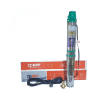 Pompa Submersibilă de Adâncime DDT Profesional 4QJD2-8, 8 Turbine, 1100W, 5 m³/h, Refulare 120 m, Cablu 10 m, Racord 1"