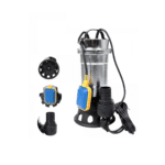 Pompa Submersibilă pentru Apă Murdară DDT SWP2550F, Inox, 2550W, 25 m³/h, cu Plutitor + Furtun Pompieri 20 m, 2 Toli - imagine 5