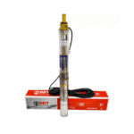 Pompa submersibilă DDT 3QJD-1.1, 1100 W, Inox, 10 turbine, 120 m refulare, Ø 75 mm