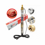 Pompa submersibilă DDT 3QJD-1.1, 1100 W, Inox, 10 turbine, 120 m refulare, Ø 75 mm - imagine 3