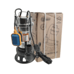 Pompa submersibilă DDT pentru apă murdară, 3000 W, cu tocător și plutitor, inox, 25 m³/h, 2", 8 m adâncime - imagine 6