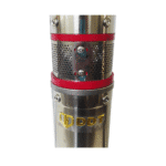 Pompa submersibilă de mare adâncime DDT-PROFESSIONAL 4QJD2-24, 2500 W, 24 turbine, 12 m³/h, cablu 30 m, Inox - imagine 3