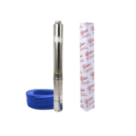 Pompa submersibilă mare adâncime DDT 4SDM3-16, 2200 W, 16 turbine, 10 m³/h, 200 m refulare, cablu 30 m, Inox