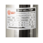 Pompa submersibilă mare adâncime DDT 4SDM3-16, 2200 W, 16 turbine, 10 m³/h, 200 m refulare, cablu 30 m, Inox - imagine 2