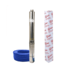 Pompa submersibilă mare adâncime DDT PROFESSIONAL 4SDM3-7, 1500 W, 7 turbine, 7 m³/h, 120 m refulare, cablu 30 m, Inox