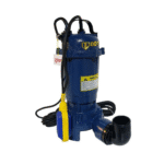Pompa submersibilă pentru apă murdară cu tocător și plutitor Euroaqua DDT, 2600 W, 8 m³/h, 2", fontă, 8 m adâncime