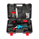 Set Foarfecă și Mini Drujbă cu 2 Acumulatori DDT-CRISTAL, 24V, 2Ah, Incarcator și Accesorii Incluse - imagine 8