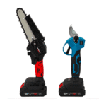 Set Foarfecă și Mini Drujbă cu 2 Acumulatori DDT-CRISTAL, 24V, 2Ah, Incarcator și Accesorii Incluse - imagine 7