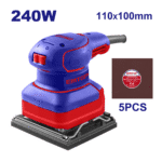 Șlefuitor Electric Cu Vibrație, 240 W, Bază 110x100 Mm – EFSR24101, EMTOP