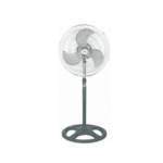 Ventilator cu picior, 70W, 3 trepte, diametru 46 cm, înălțime reglabilă 150 cm, alb, Rosberg