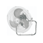 Ventilator cu picior, 70W, 3 trepte, diametru 46 cm, înălțime reglabilă 150 cm, alb, Rosberg - imagine 2