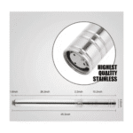 Kit Hidrofor Zinith Italy 24L Inox cu Pompa Submersibilă 3STM122, 1.25KW, 140m, 100 L/min, 3/4” – Sistem Premium Complet - imagine 3