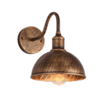 Lampa Retro, Bronze-Metal, 20x28x36 cm