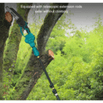 Set Foarfecă Electrică și Mini Drujbă Taiga, 2 Acumulatori 48V, Tijă Telescopică 2M - imagine 5