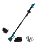Set Foarfecă Electrică și Mini Drujbă Taiga, 2 Acumulatori 48V, Tijă Telescopică 2M - imagine 4
