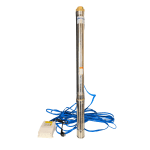 Pompa Submersibilă Kepeida Italy 4SPM4 14-1.1, 1.1 kW, 102 L/min, 102 m, Bobinaj Cupru, Cablu 20 m
