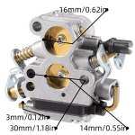 Carburator Drujbă Husqvarna 235 / 235E / 240 / 240E - imagine 4