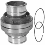 Cuple furtun pompieri 2” din metal, cu filet