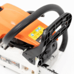 Mega Promotie! Drujbă pe benzină BOR 5200, 2.2 kW, 40 cm, 52 cc, 2.9 CP, Portocaliu + Ulei de Amestec Caspian + Ulei de Lant Caspian - imagine 4