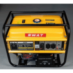 Generator Curent pe Benzină SWAT 6500W, 15CP, cu Acumulator 18Ah, 2 Prize 220V + Priză 12V
