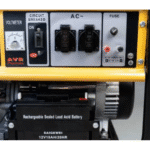 Generator Curent pe Benzină SWAT 6500W, 15CP, cu Acumulator 18Ah, 2 Prize 220V + Priză 12V - imagine 8