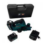 Rindea Electrică German Meister, 2 Acumulatori 128V 6Ah, Reglaj 2 mm, Lățime 82 mm
