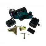 Rindea Electrică German Meister, 2 Acumulatori 128V 6Ah, Reglaj 2 mm, Lățime 82 mm - imagine 2