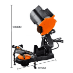 Aparat Ascuțit Lanț Drujbă DDT-ES002 – 85W, 4000 rpm, Unghi Reglabil 0–35°, Disc Inclus - imagine 3