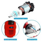Aparat Portabil Ascuțitor Lanț Drujbă DDT-SGAC2200 – 230W, 37.000 rpm, 220V, Accesorii Incluse - imagine 6