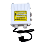 Cutie Control DRK pentru Pompă Submersibilă 0.75kW – Cu Condensator și Protecție Termică