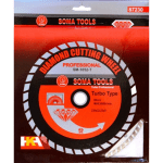 Disc Diamantat DRK Turbo 230 pentru Beton, 230 mm – Granit, Marmură, Asfalt, Cărămidă - imagine 2