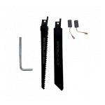 Fierăstrău pendular tip sabie DDT CRISTAL, 900 W, viteză variabilă 3000 rpm, adâncime tăiere 200 mm lemn / 8 mm oțel / 12 mm aluminiu, roșu - imagine 2