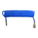 Furtun Compresor Aer Comprimat, Spiralat, 10 m, 5×8 mm, 10 Bari