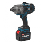 Mașină de Înșurubat cu Impact German Meister Profesional – 3/4”, 128V, 10Ah, 2100 Nm