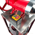 Mașină de Tocat Carne German Meister Nr.32 – Motor 1.3 kW, 300 kg/h, Pâlnie Cârnați, Buton Start/Stop - imagine 4