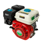Motor pe Benzină Campion, 7.5CP, 4T OHV, 196cc, Ax Orizontal 20mm cu Pană
